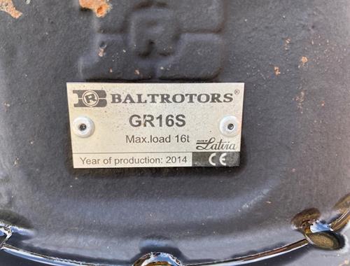 Baltrotors GR16S - Pièces