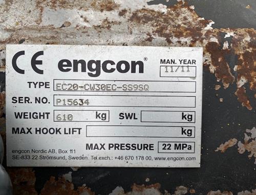 Engcon EC 20 - CW30EC - SS9SQ - Sans TOP Parts